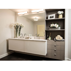 NICOCABINET Populaire Hôtel Style Allemagne Qualité Laque En Bois Massif Salle De Bains Meuble-Lavabo - Product Image 5