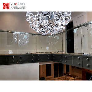 Maison Abordable <span class=keywords><strong>Mezzanine</strong></span> Standoff garde-corps main courante Facile installé Sans Cadre en verre garde-corps - Product Image 6