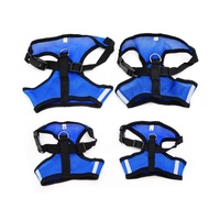 Harness Anjing Ramah Lingkungan Tanpa Tarikan Tanpa Pencekikan, Dapat Disesuaikan, Berbahan Jaring Udara Bernapas, Penutup Gesper, Logo Kustom Harga Pabrik, Bersertifikasi ISO9001