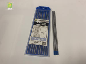 Punta dorada Acabado en tierra WL15 1.5% Lanthanated 2.4MMX150MM Electrodo de tungsteno para soldadura TIG - Product Image 4