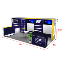 Stand d'exposition DIYBOOTH à monter soi-même 10*20, stand de salon professionnel, stand de vente au détail en MDF, équipement de salon professionnel, stand d'exposition