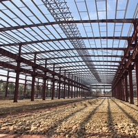 Système de structure en acier galvanisé personnalisé, durable et anticorrosion pour bâtiments industriels de grande envergure