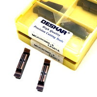 Plaquettes de rainurage en carbure DESKAR MGGN200 MGGN300 JM R-8 L-8 LF6018 pour machines-outils CNC, compatibles avec les porte-outils MGEHR