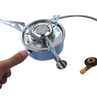 Réchaud à gaz butane de surface en fer portable pour la maison et le camping en plein air pour réchaud portable de surface en fer extérieur