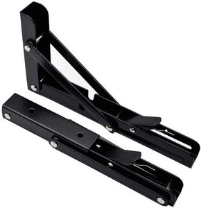 Soportes de Pared Plegables de <span class=keywords><strong>Metal</strong></span> de 14 Pulgadas, Resistentes, de Acero Inoxidable - Product Image 3