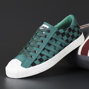 Zapatos de Lona a Cuadros para Hombre, Transpirables, con Cordones, Casuales, para Caminar, Primavera, Otoño, Invierno, Mismo Modelo que <span class=keywords><strong>Star</strong></span> - Product Image 2