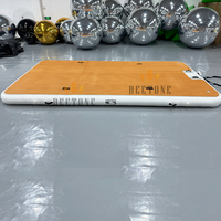 Ponton flottant Drop Stitch plateforme de loisirs gonflable avec échelle