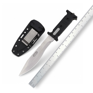 Cuchillo de Extensión para Camping de Grado Industrial BK, Acero D2 de Alta Calidad, Mango de TPE, Hoja de Acero Inoxidable, Personalizable - Product Image 6