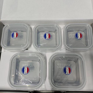 high borosilicate glass food storage container oven safe glass food container set