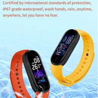 Nouvelle Montre Connectée Étanche M5 Mi Fitness BLE 2026 avec Moniteur de Fréquence Cardiaque, Bracelet Intelligent et Appel Téléphonique BT – Bracelet Connecté M5