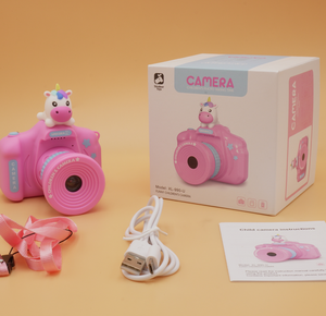 High <strong>Quality</strong> 2024 Kids Toy Birthday Gift Photo Video Digital Camera Cartoon 1080P HD Dual Camera 32 GB X5S Kids Camera - Product Image 3