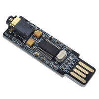 Mini PCM2704 USB Audio tarjeta de sonido DAC placa decodificadora unidad libre para PC portátil