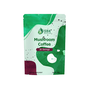 Hot Mushroom Coffee Sodium Powder Support Custom Shiitake Strengthen Immune System Balanced Energy Level Balance Extract Coffee - Product Image 1