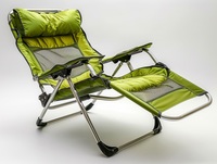 Meilleure chaise longue de plage pliante portable confortable qui repose à plat