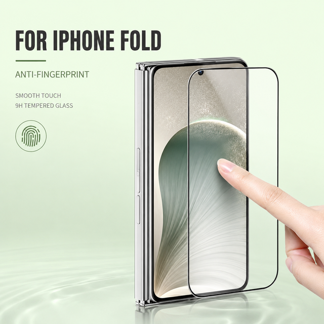 Ultra Clear Tempered Glass Screen Protector HD Protective Film Anti-Scratch Guard for Apple for iPhone Fold in Stock