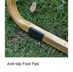 Ultralight taşınabilir açık Kermit sandalye kompakt yürüyüş piknik balıkçılık seyahat kamp sandalyesi katlanır demir Oxford kumaş - Product Image 5