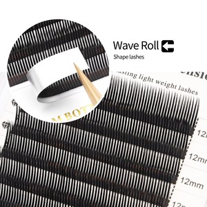 ขนตาปลอม XIUSUZAKI รุ่นพรีเมียม แบบเส้นต่อเส้น ทรง LC/LD  สำหรับต่อขนตาแบบวอลุ่ม  3D 5D 6D - Product Image 4