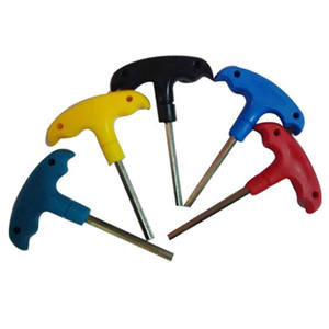 <span class=keywords><strong>Clé</strong></span> Allen à Tête <span class=keywords><strong>Plate</strong></span> et à Tête Sphérique en Acier Allié S2 avec Poignée en T en Plastique de 2 mm à 10 mm <span class=keywords><strong>Clé</strong></span> Dynamométrique - Product Image 5