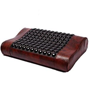 Popular algodón iones negativos turmalina Jade Cervical calefacción masaje almohada cuello masaje producto - Product Image 5