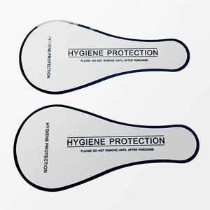 Custom Biodegradable Self Adhesive Vinyl Clear <b>Bikini</b> Underwear Swimwear Hygiene Protection Stickers - Product Image 6