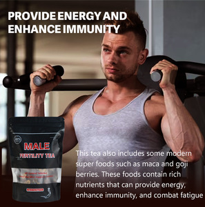 Производство китайских трав, оптовая продажа, органические травы, мужской чай для плодородия, мужской сексуальный травяной для мужчин, Красивая Жизнь - Product Image 4