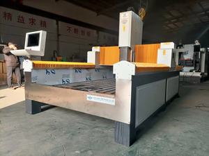 Cortador de azulejos de cerámica CNC, máquina cortadora de <span class=keywords><strong>encimera</strong></span> de piedra sinterizada, sierra de puente de mármol de granito, Motor PLC de 15KW - Product Image 3