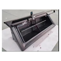 Couverture de benne enroulable rétractable en alliage d'aluminium étanche pour pick-up à toit haut, verrouillable, compatible ISUZU