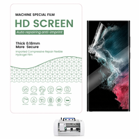 Film de protection d'écran anti-lumière bleue pour téléphone portable, prix d'usine personnalisé, autocollant pour iPhone, TPU anti-reflets pour Samsung S24 S25 Ultra
