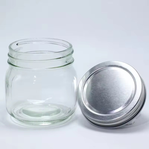 Nhà Máy Giá 4Oz 8Oz 10Oz 12Oz 16Oz 32Oz Miệng Rộng Glass Mason <span class=keywords><strong>Jar</strong></span> Cho Mứt Đồ Hộp Thực Phẩm Lưu Trữ - Product Image 3