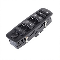 Interrupteur de lève-vitre électrique principal 68234094AD, interrupteur de commande de vitre de porte de voiture compatible avec Chrysler Pacifica 2017-2019