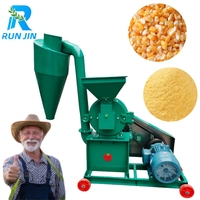 Moulin à riz, haricots, maïs et céréales 22 CV diesel et 15 kW électrique, machine à broyer le maïs, vente chaude en Afrique