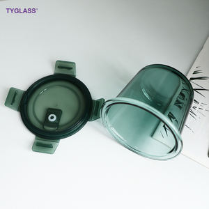 وعاء زجاجي سلطة ملون كهرماني لفرن الميكروويف - Product Image 5