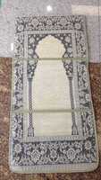 Tapis de prière rembourré en coton et polyester de style turc Tapis de prière pour mosquée musulmane