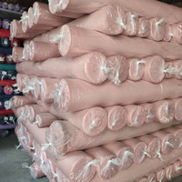 Tissu en microfibre 100% polyester, peau de pêche, teinte unie, pour drap de lit en rouleau, vente en gros de bonne qualité