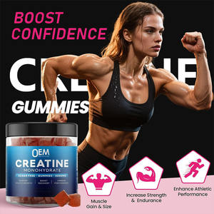 Oresson OEM Gomitas Pre-Entrenamiento Personalizadas con Creatina Monohidratada y Beta-Alanina, Suplemento Energético para Ejercicio, <span class=keywords><strong>10</strong></span>-19g de Proteína, Marca Privada - Product Image 4