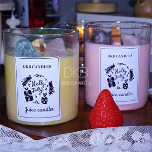 Bougie parfumée artisanale à la cire de soja, ambiance romantique, pot en céramique, aromathérapie moderne pour les anniversaires, décoration de la maison, bars - Product Image 2