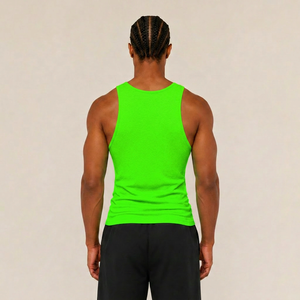Débardeur pour homme en tissu léger et coupe confortable pour la salle de sport et les occasions décontractées, débardeur pour homme avec logo personnalisé - Product Image 2