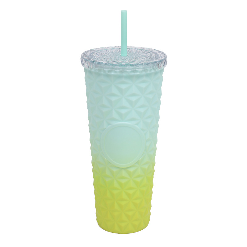 Dégradé de vert et jaune