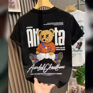 Superventas Camisetas de <span class=keywords><strong>hombre</strong></span> con mangas cortas Lujoso Nuevo inventario <span class=keywords><strong>Marca</strong></span> de moda Camisetas de algodón de alta calidad para <span class=keywords><strong>hombre</strong></span> - Product Image 3