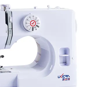 Máquina DE COSER doméstica multifuncional Máquina de coser de puntada de cadena portátil