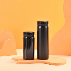 Bouteille d'eau isotherme en acier inoxydable de 200 ml et 280 ml, format poche, avec logo personnalisé 3D/5D - Product Image 2