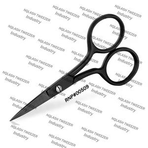 Tijeras de acero inoxidable para fijación y recorte de Pestañas/Tijeras de pestañas de acero inoxidable de alta calidad - Product Image 6