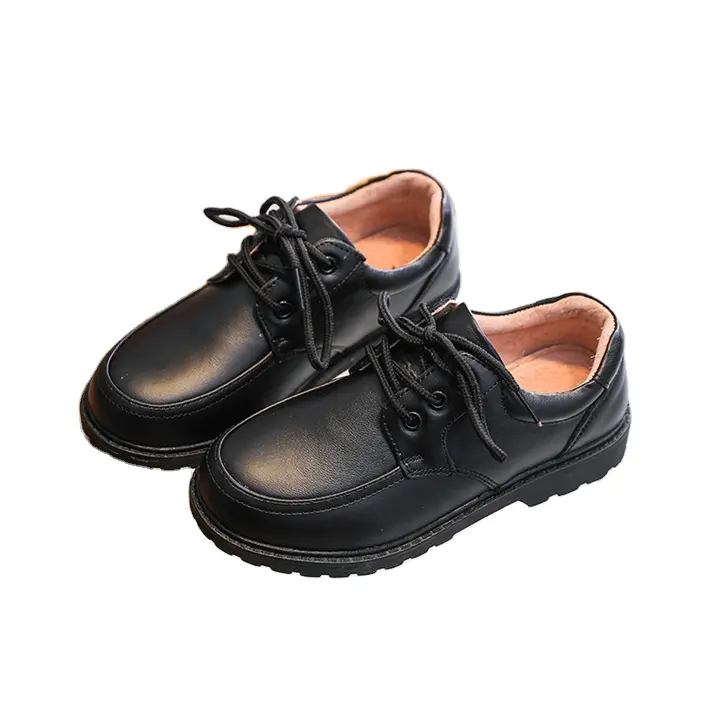 2022 marka butik kaliteli çocuk deri ayakkabı çocuklar resmi ayakkabı erkek ayakkabı çocuklar için performans ayakkabı