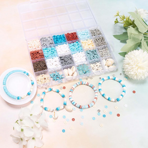 Kit de Fabricación de Joyas con Temática Oceánica, 2630 Piezas, Cuentas de Cerámica, Tortuga, Estrella de Mar, Suministros para Manualidades, para Pulseras Hechas a Mano - Product Image 5