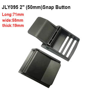 Boucle de verrouillage en plastique écologique, mode, réglable, multi-tailles, <span class=keywords><strong>clip</strong></span> de déverrouillage pour ceintures et sangles en nylon - Product Image 1