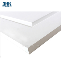 Peau de porte moulée en HDF blanc, apprêtée, style moderne et populaire pour chambre à coucher, certifiée JHK-S04