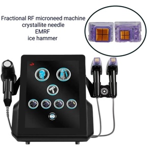 Appareil de <span class=keywords><strong>radiofréquence</strong></span> <span class=keywords><strong>fractionnée</strong></span> <span class=keywords><strong>à</strong></span> <span class=keywords><strong>micro</strong></span>-<span class=keywords><strong>aiguilles</strong></span> 3 en 1 pour le lifting cutané et l'élimination des rides - Product Image 1
