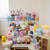 Mainan Boneka Plush Laris Manis untuk Mesin Cakar 25cm 8 Inci Kawaii Berkualitas Tinggi