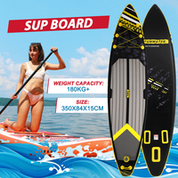 Planche de SUP gonflable 350 cm super large, livraison gratuite UE, entrepôt UE, capacité de charge lourde 205 kg, dropshipping, planche à pagaie gonflable