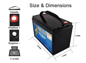 Ktwownenergy — batteries lithium-ion lifepo4, 12V, 24v, 100ah, <span class=keywords><strong>batterie</strong></span> 200cc, <span class=keywords><strong>pour</strong></span> <span class=keywords><strong>moteur</strong></span> akku, <span class=keywords><strong>camping</strong></span>-<span class=keywords><strong>car</strong></span>, motocyclette - Product Image 5